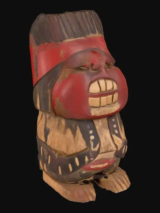 3D model for [Temuco] Chilean Indious Picarous, #AroundTheWorld#
