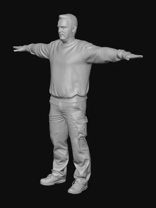 3D model for Balance Stance