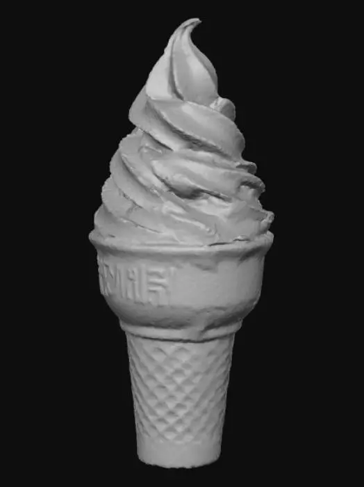 3D model for Vanilla Delight Cone