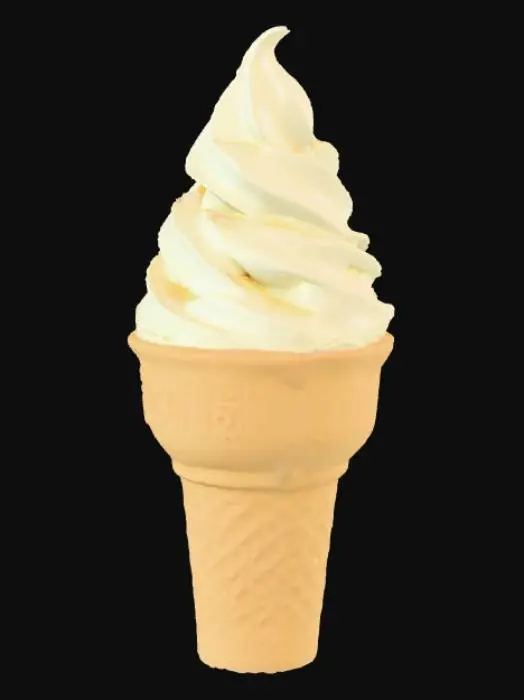 3D model for Vanilla Delight Cone