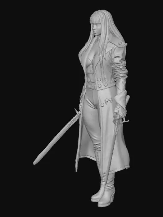 3D model for K-pop Demon Hunter