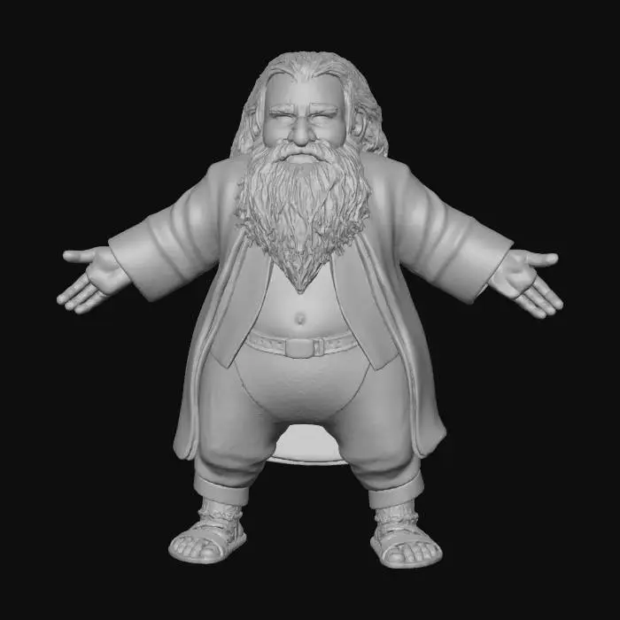 3D model for create a peaceful tiny hobbit type village with the openings of their homes in the side of the cascading hills that abound.  a tiny creek runs through the middle of the village.  Little villagers are our and about doing their daily duties.