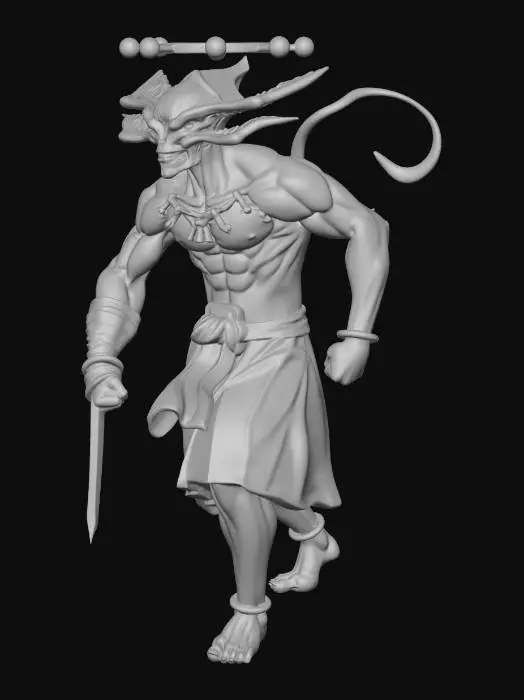 3D model for mahoraga