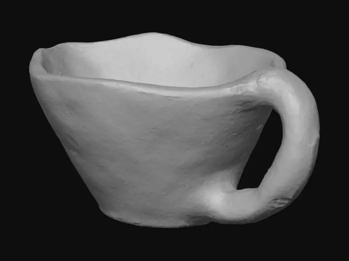 3D model for Rustic Clay Mug