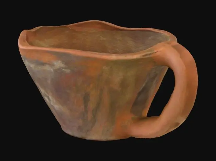 3D model for Rustic Clay Mug
