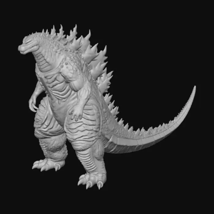 3D model for Godzilla