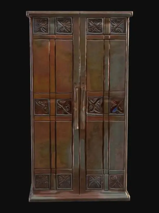3D model for Ornate Wooden cupboard
