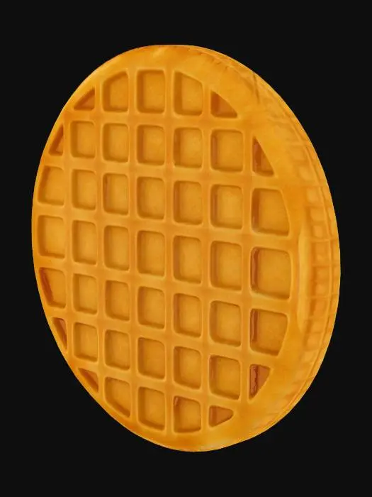 3D model for Waffle Delight
