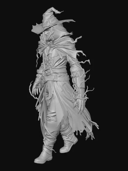 3D model for Blueflame Warlock