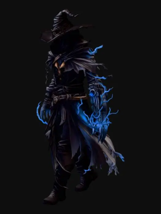 3D model for Blueflame Warlock