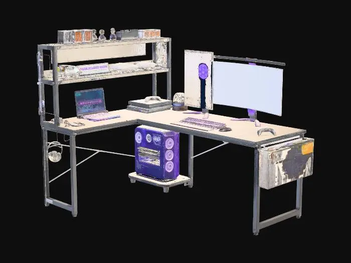 3D model for Gaming Setup Extravaganza