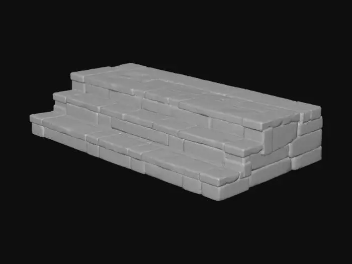 3D model for Stone Steps