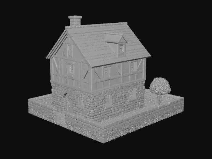 3D model for Cottage Haven