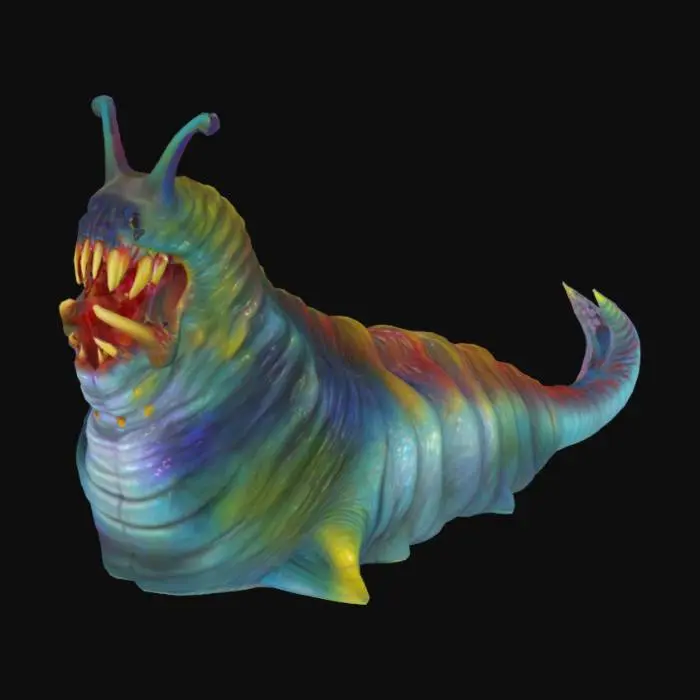 3D model for Slug Beast Creature