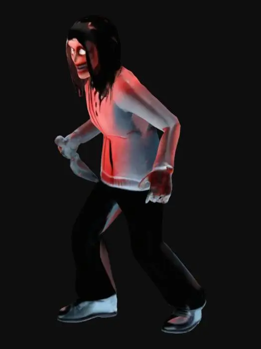 3D model for Jeff The Killer