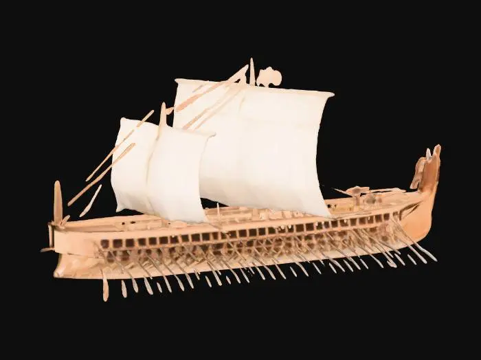 3D model for Trireme Model