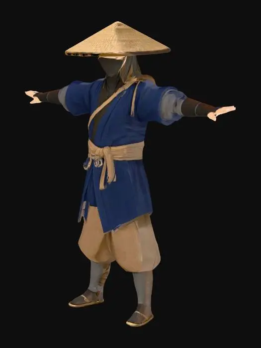 3D model for Samurai