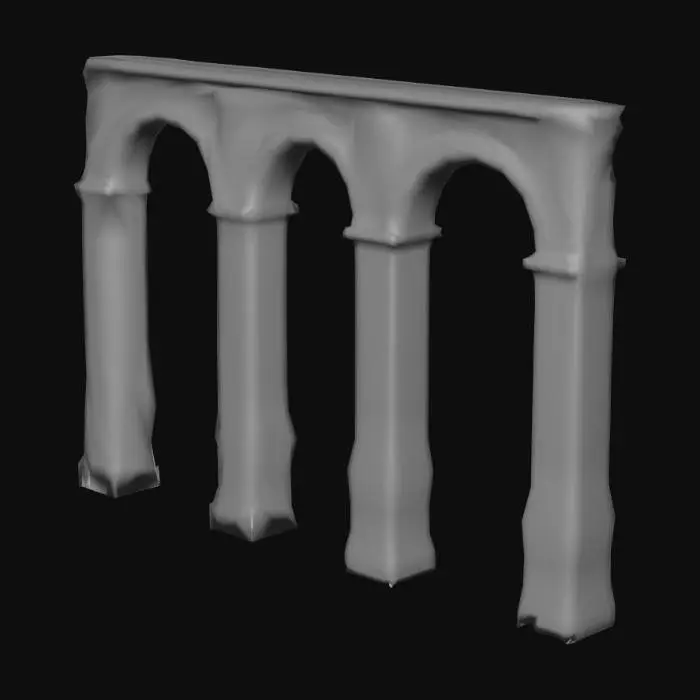 3D model for Ancient Arches