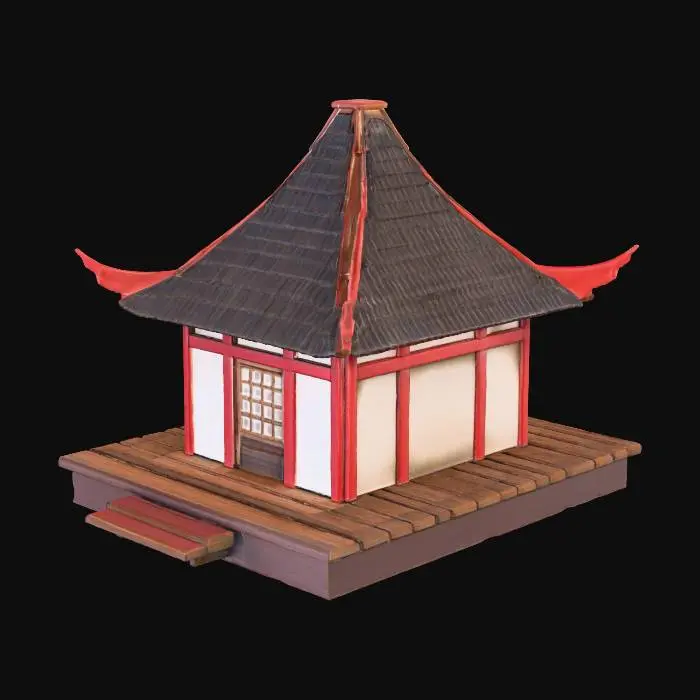 3D model for Pagoda Model