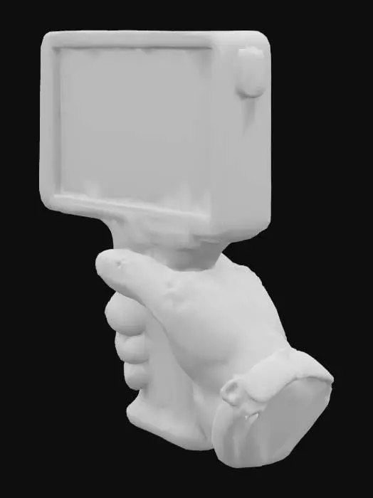 3D model for Handheld Vital Monitor