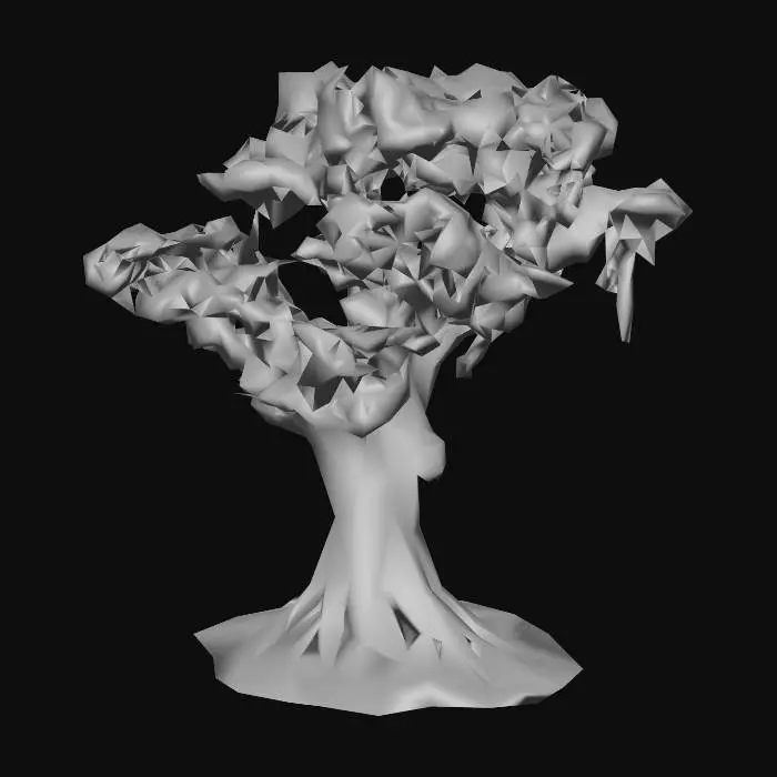 3D model for Solitary Majesty