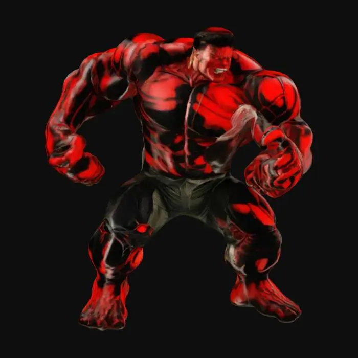 3D model for Red Rage