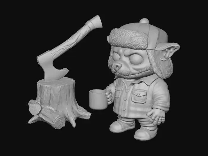 3D model for Lumberjack's Solitude