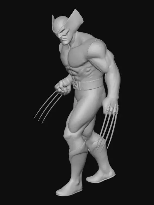 3D model for Heroic Stance