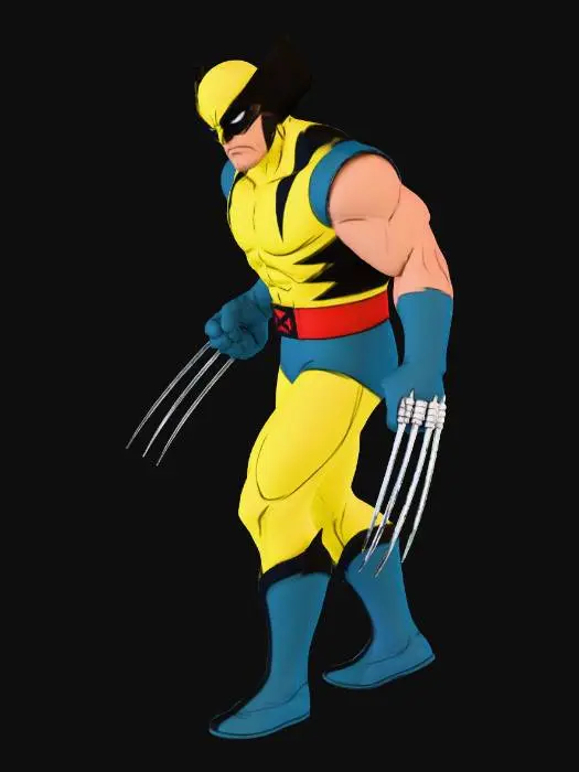 3D model for Heroic Stance