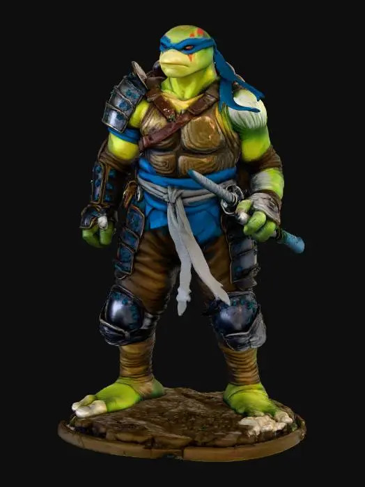 3D model for Turtle Warrior