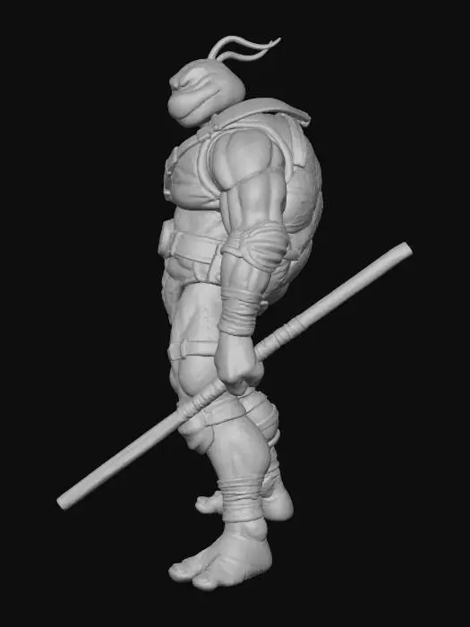 3D model for Heroic Turtle Warrior