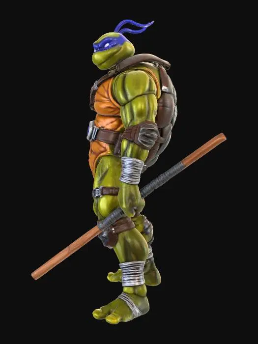 3D model for Heroic Turtle Warrior