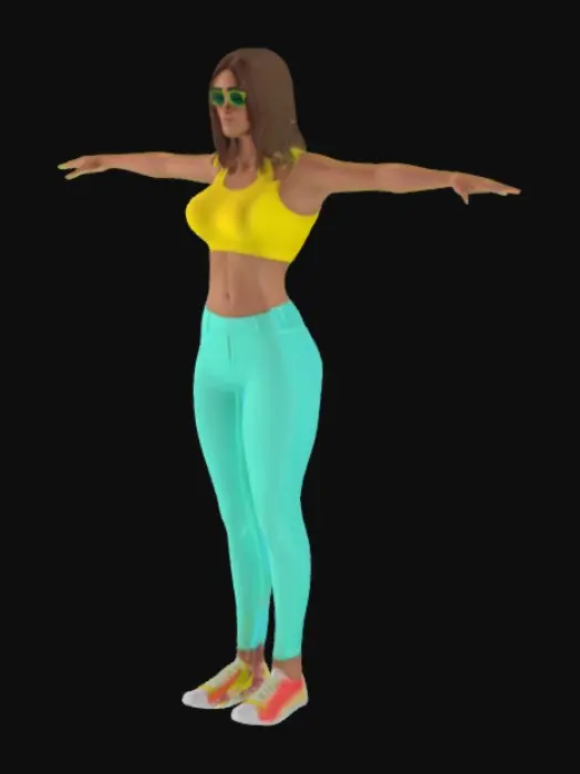 3D model for Neilani 