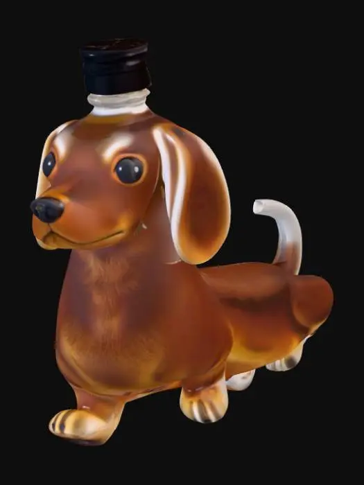 3D model for Dachshund Decanter