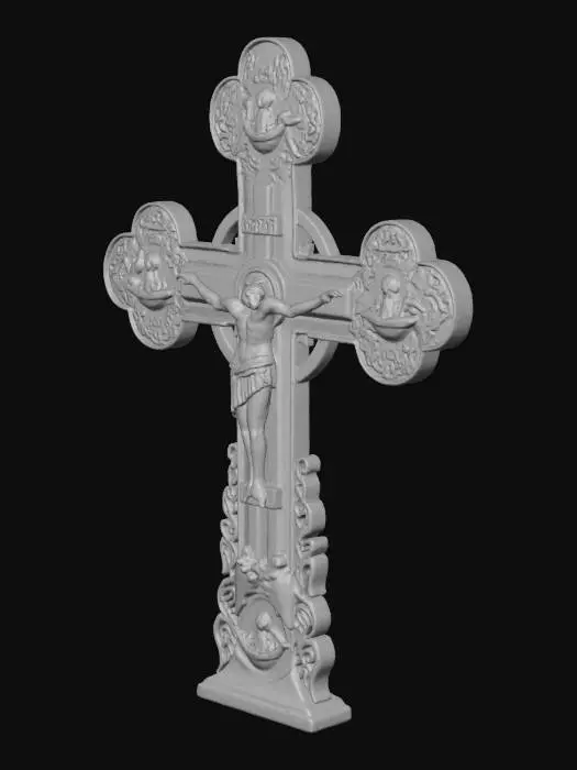 3D model for Crucifixion Icon