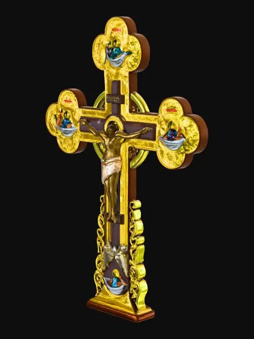 3D model for Crucifixion Icon