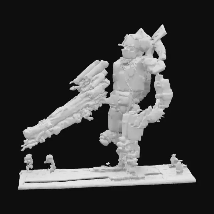 3D model for Mech on the Tracks