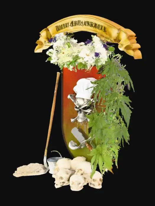 3D model for Culinary Skull Emblem