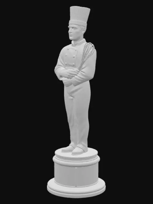 3D model for Golden Chef Award, #food#