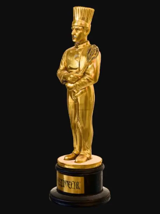 3D model for Golden Chef Award, #food#