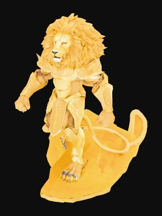 3D model for Lionheart Warrior