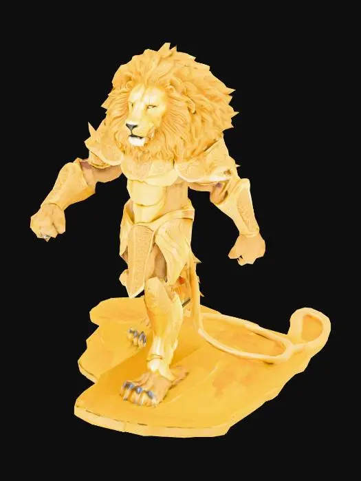 3D model for Lionheart Warrior