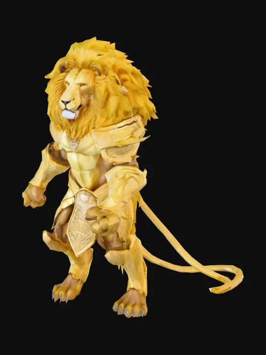 3D model for Lionheart Warrior