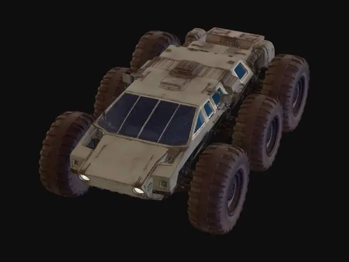 3D model for Desert Hexa Raider
