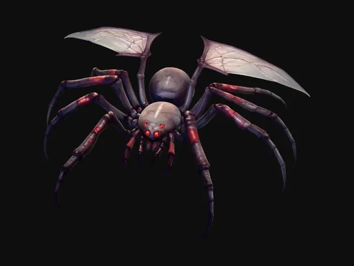 3D model for flying spider