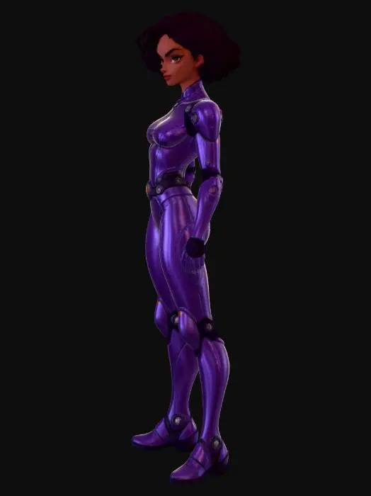 3D model for Violet Valor
