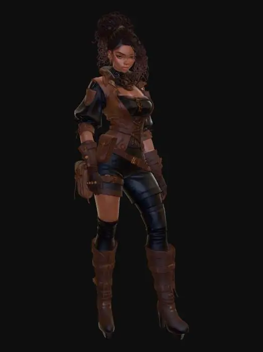 3D model for Steampunk Sentinel