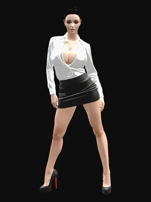 3D model for office_elegance
