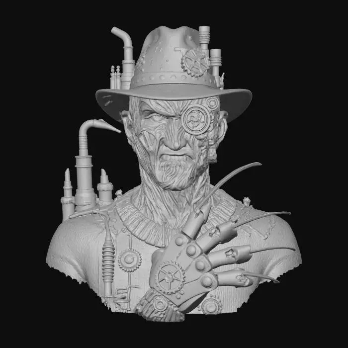 3D model for Steampunk Nightmare, #Halloween2025#