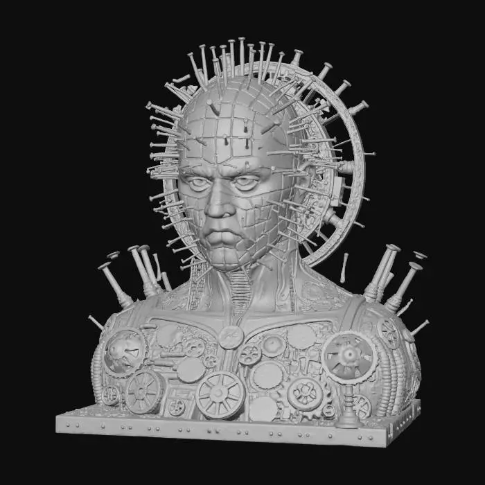 3D model for Steampunk Pinhead, #Halloween2025#